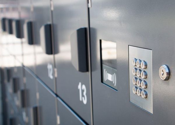 Lockers with RFID access