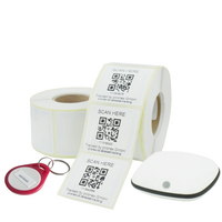 RFID tags as stickers and beacons RFID tags as label stickers, cards and RFID key fobs